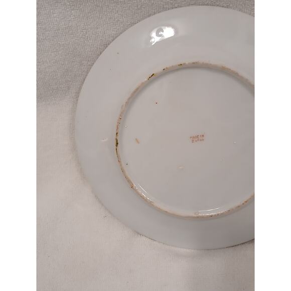 Japanese Moriage Hand Painted Dragonware 7.5" Plate Blue Band 3D Dragon & Flame - Picture 9 of 16